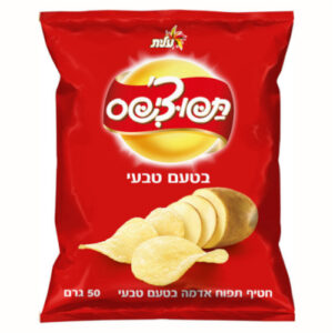 עלית תפוצ’יפס טבעי 50 גרם