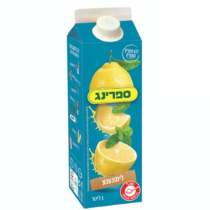 ספרינג לימונענע קרטון 1 ליטר