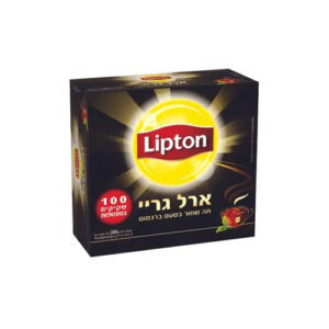 ליפטון ארל גריי 160 גרם